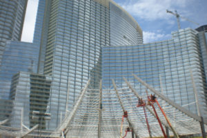 Shanghai Tower and City Center Las Vegas