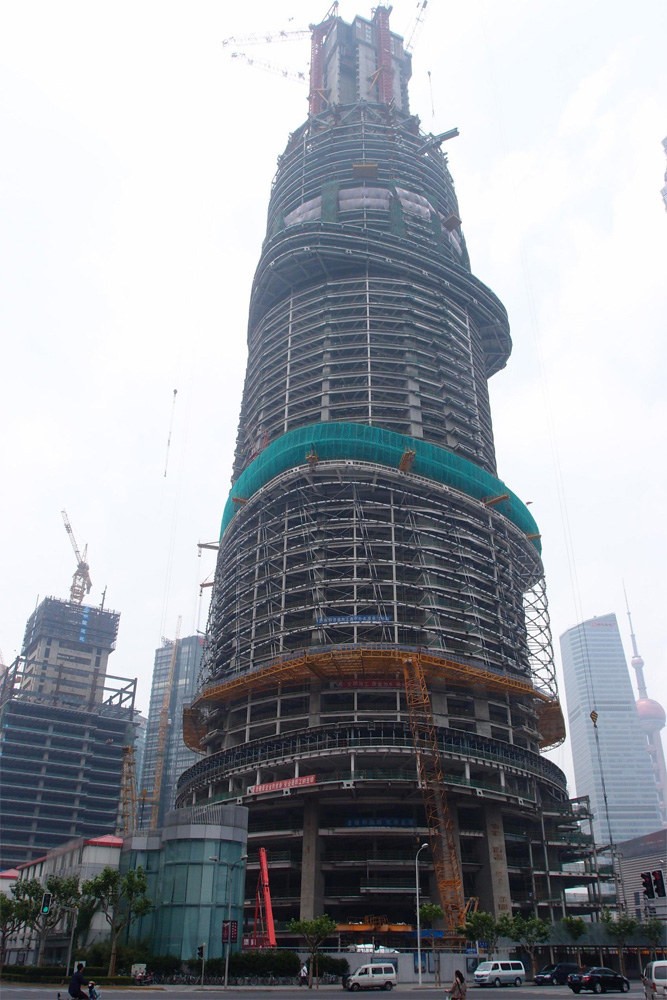 Shanghai Tower and City Center Las Vegas